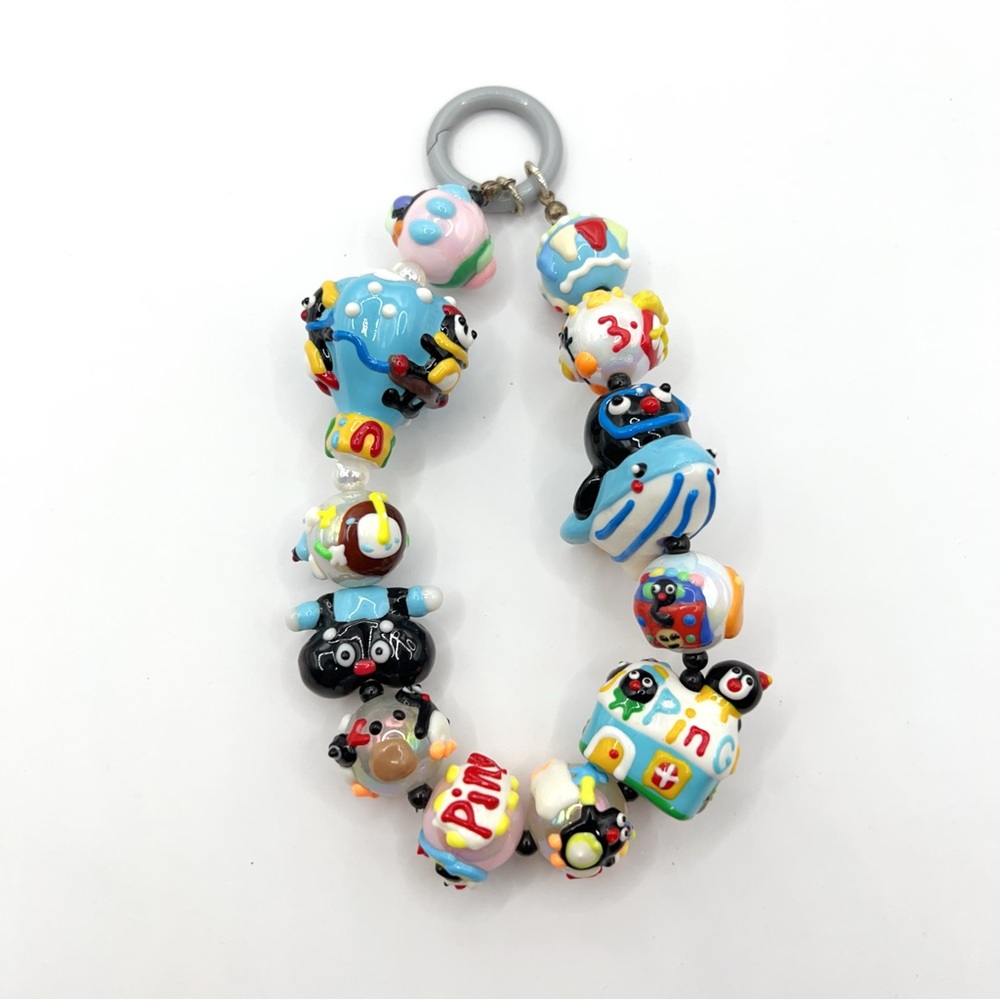 Handmade beads phone charm/bag charm/keychain